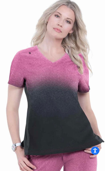 Cali Heather Ombré Top