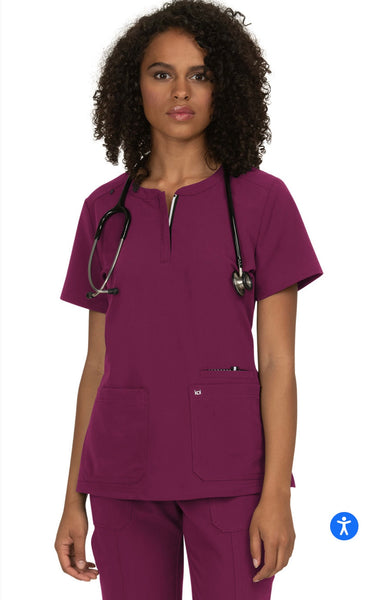 Back in Action Scrub Top