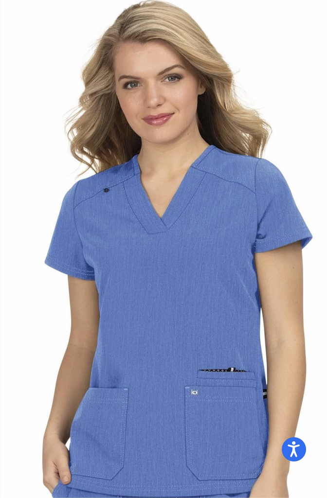 Heart 2025 scrub top