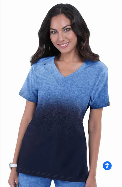 Cali Heather Ombré Top